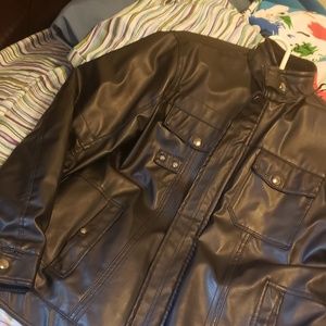 Leather jacket